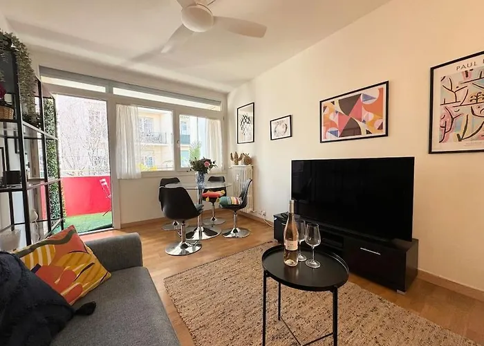 Cosy 2 Pièces élégant Proche Gare Et Port Vauban Apartamento *